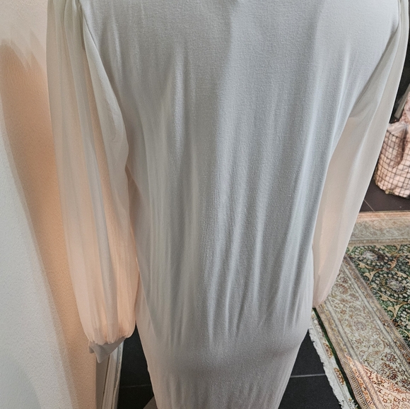 Tahari open front duster cardigan - Picture 4 of 5